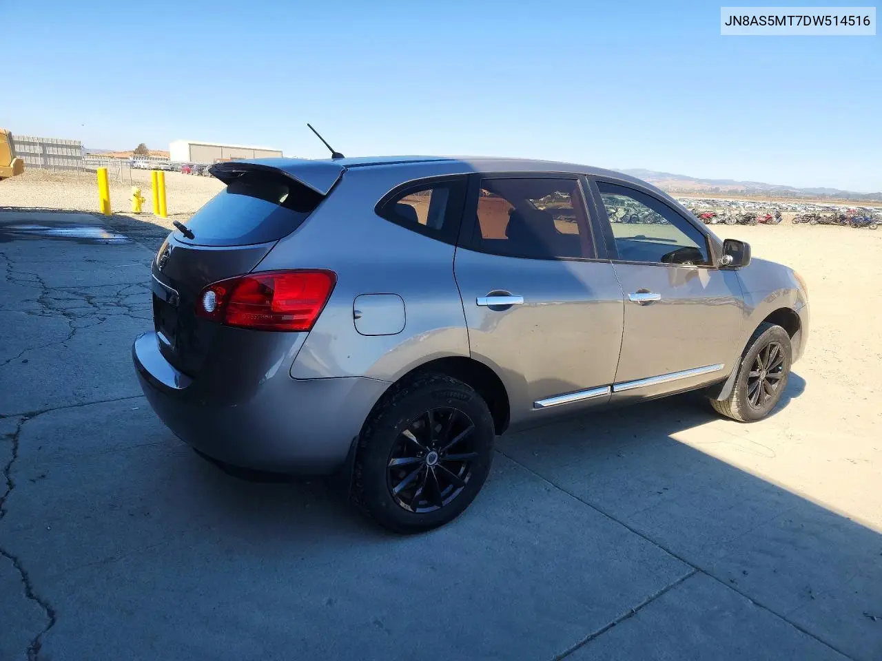 2013 NISSAN ROGUE VIN JN8AS5MT7DW514516 — фото 3