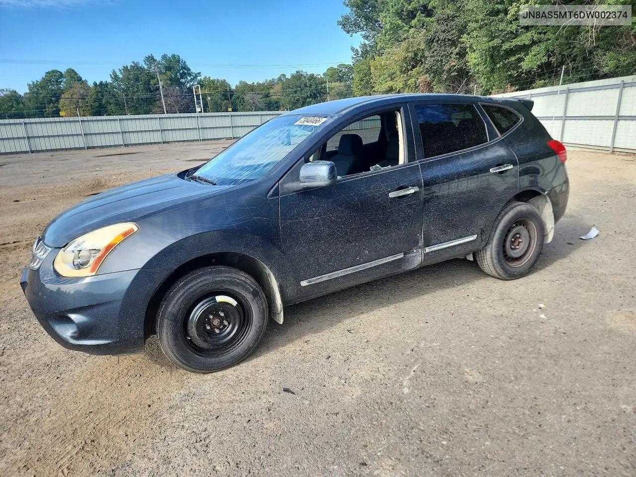 NISSAN ROGUE 2013, VIN JN8AS5MT6DW002374