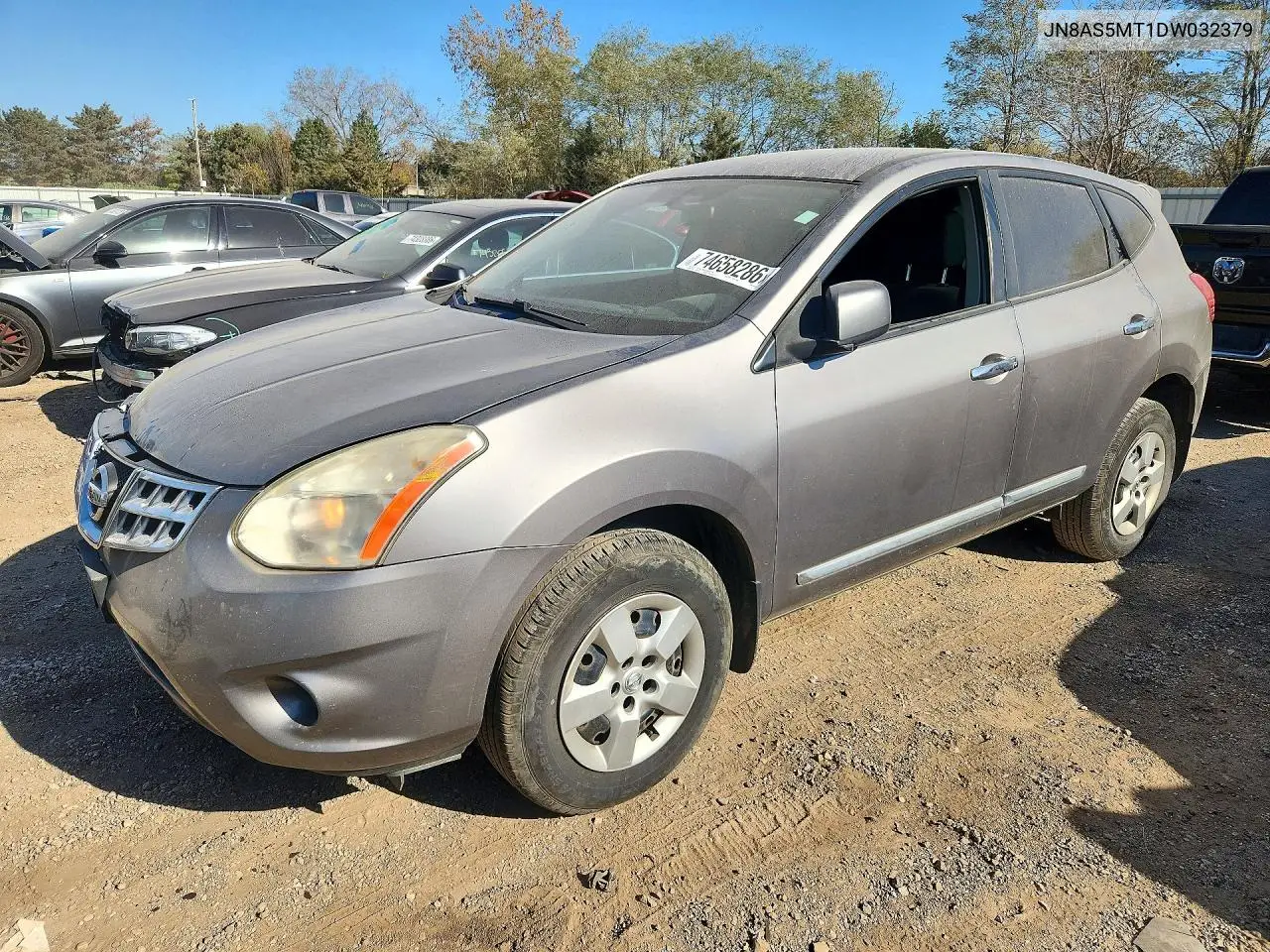 NISSAN ROGUE 2013, VIN JN8AS5MT1DW032379