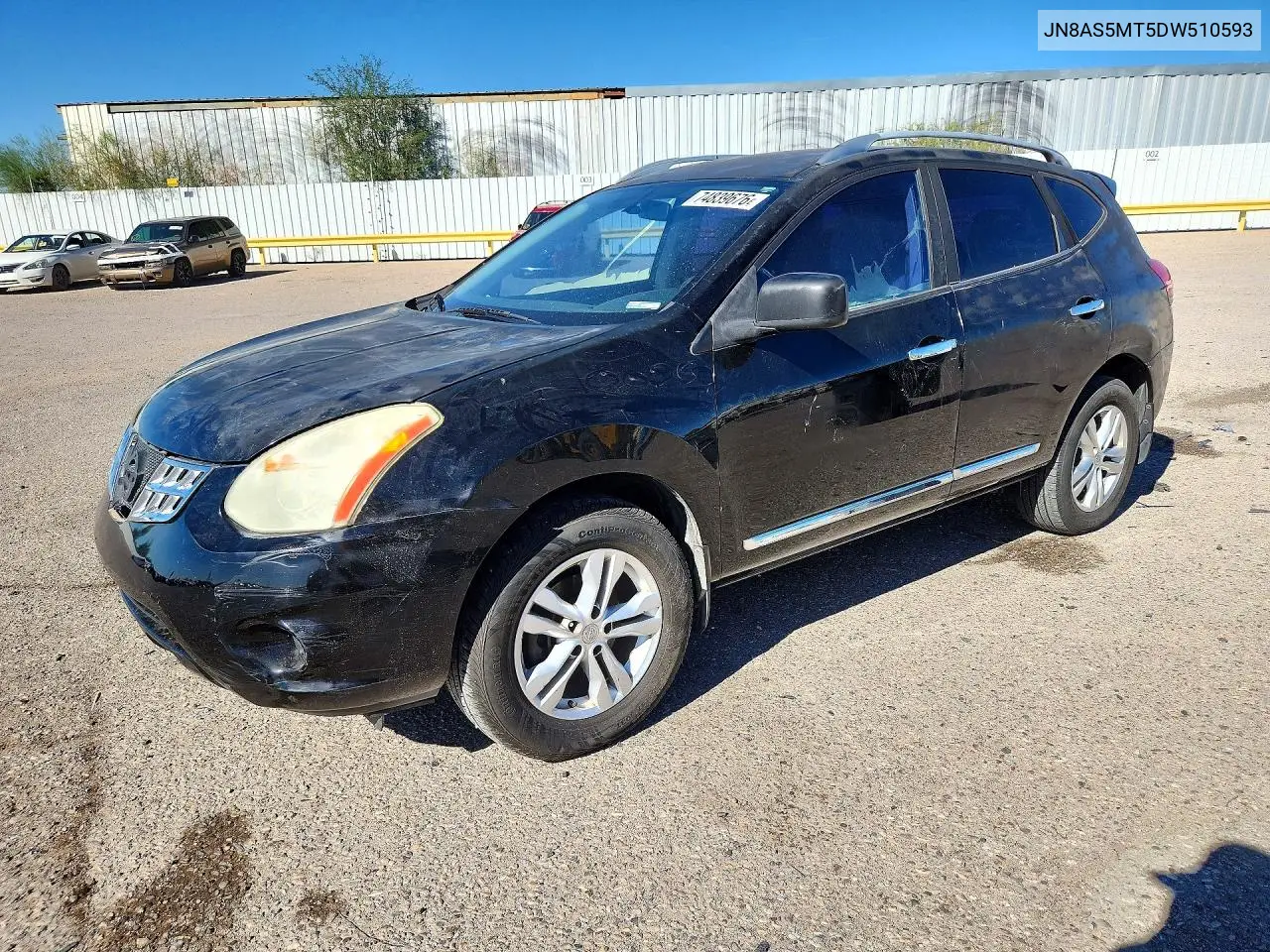 NISSAN ROGUE 2013, VIN JN8AS5MT5DW510593