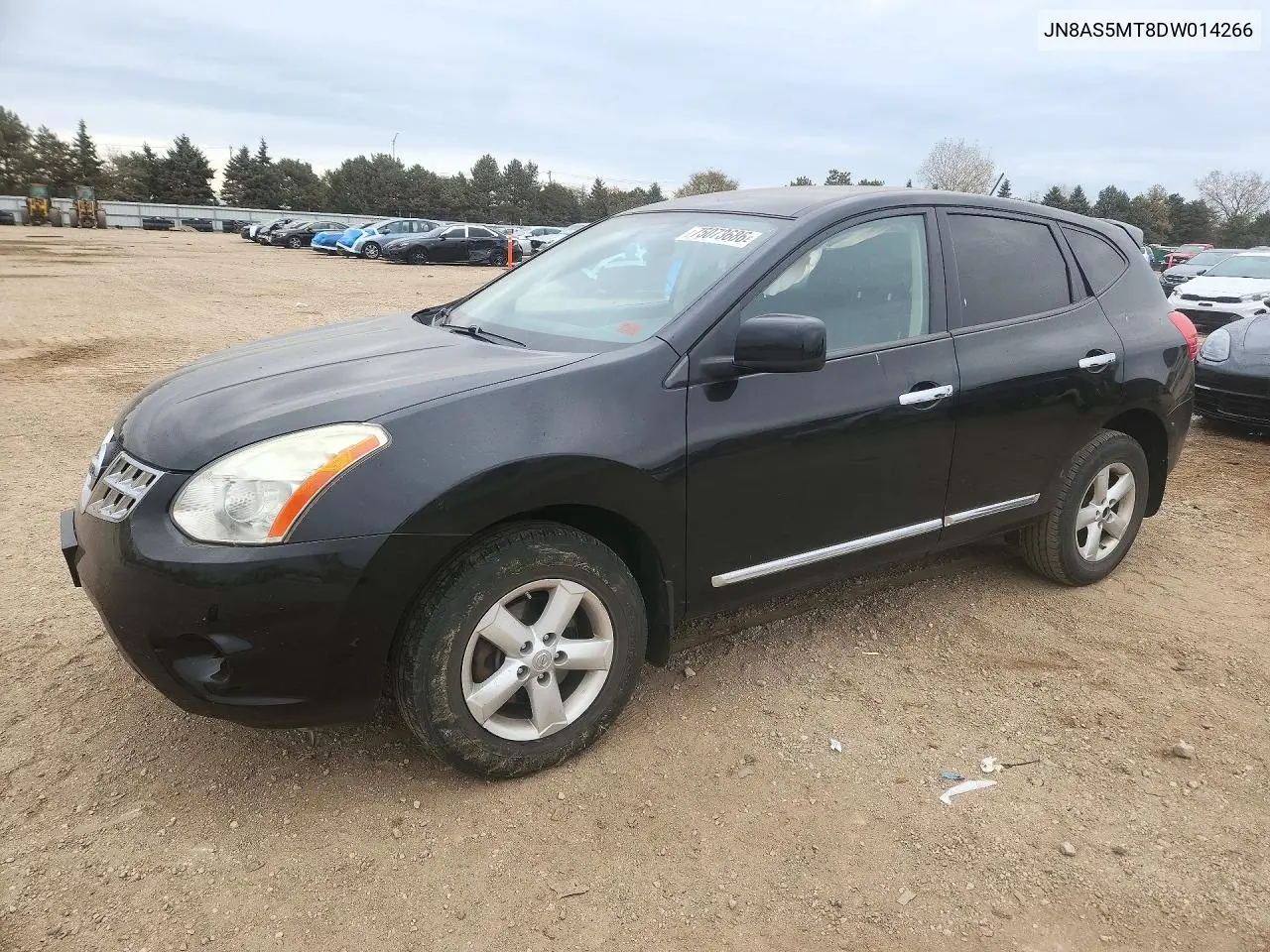 NISSAN ROGUE 2013, VIN JN8AS5MT8DW014266
