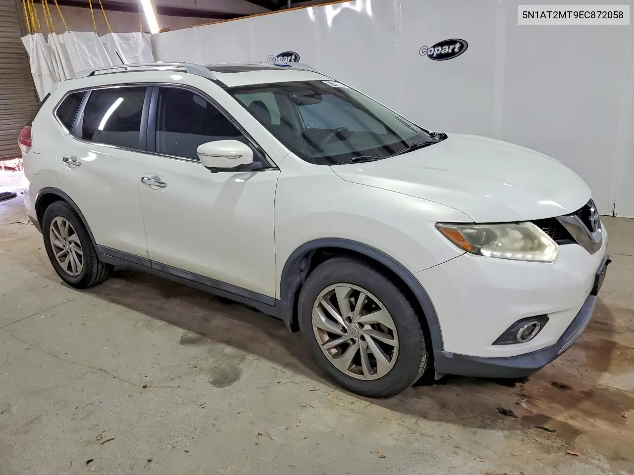 2014 NISSAN ROGUE VIN 5N1AT2MT9EC872058 — фото 4