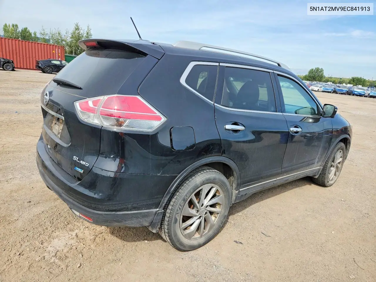 2014 NISSAN ROGUE VIN 5N1AT2MV9EC841913 — фото 3