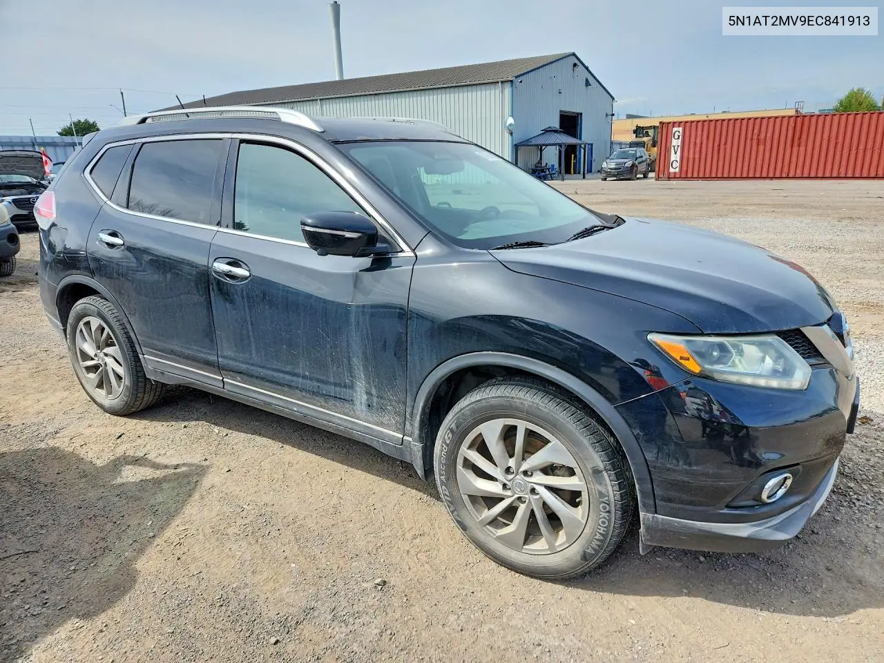 2014 NISSAN ROGUE VIN 5N1AT2MV9EC841913 — фото 4