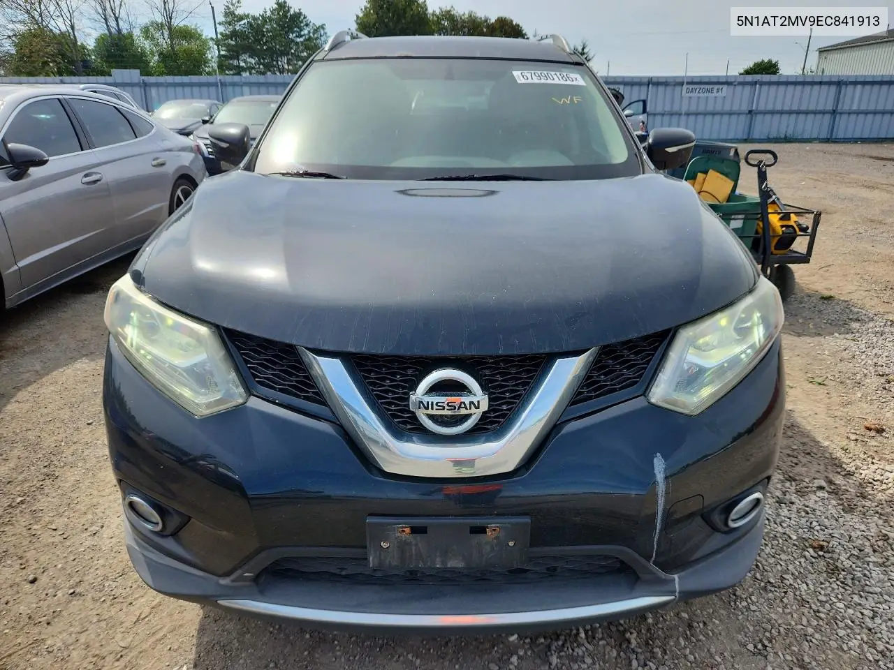 2014 NISSAN ROGUE VIN 5N1AT2MV9EC841913 — фото 5