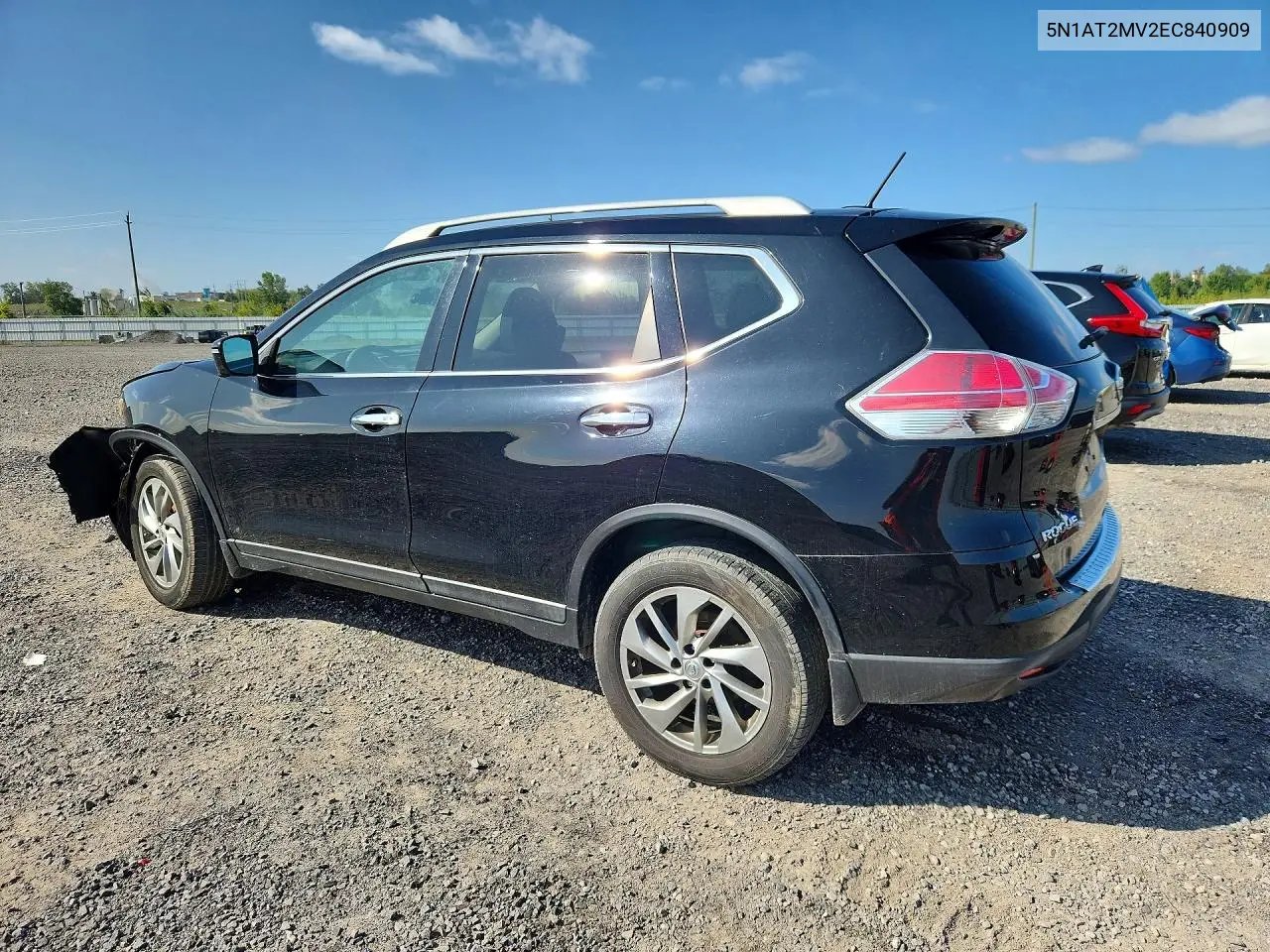2014 NISSAN ROGUE VIN 5N1AT2MV2EC840909 — фото 2