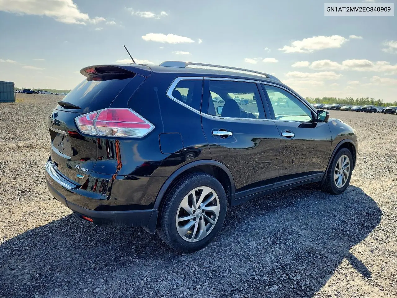 2014 NISSAN ROGUE VIN 5N1AT2MV2EC840909 — фото 3
