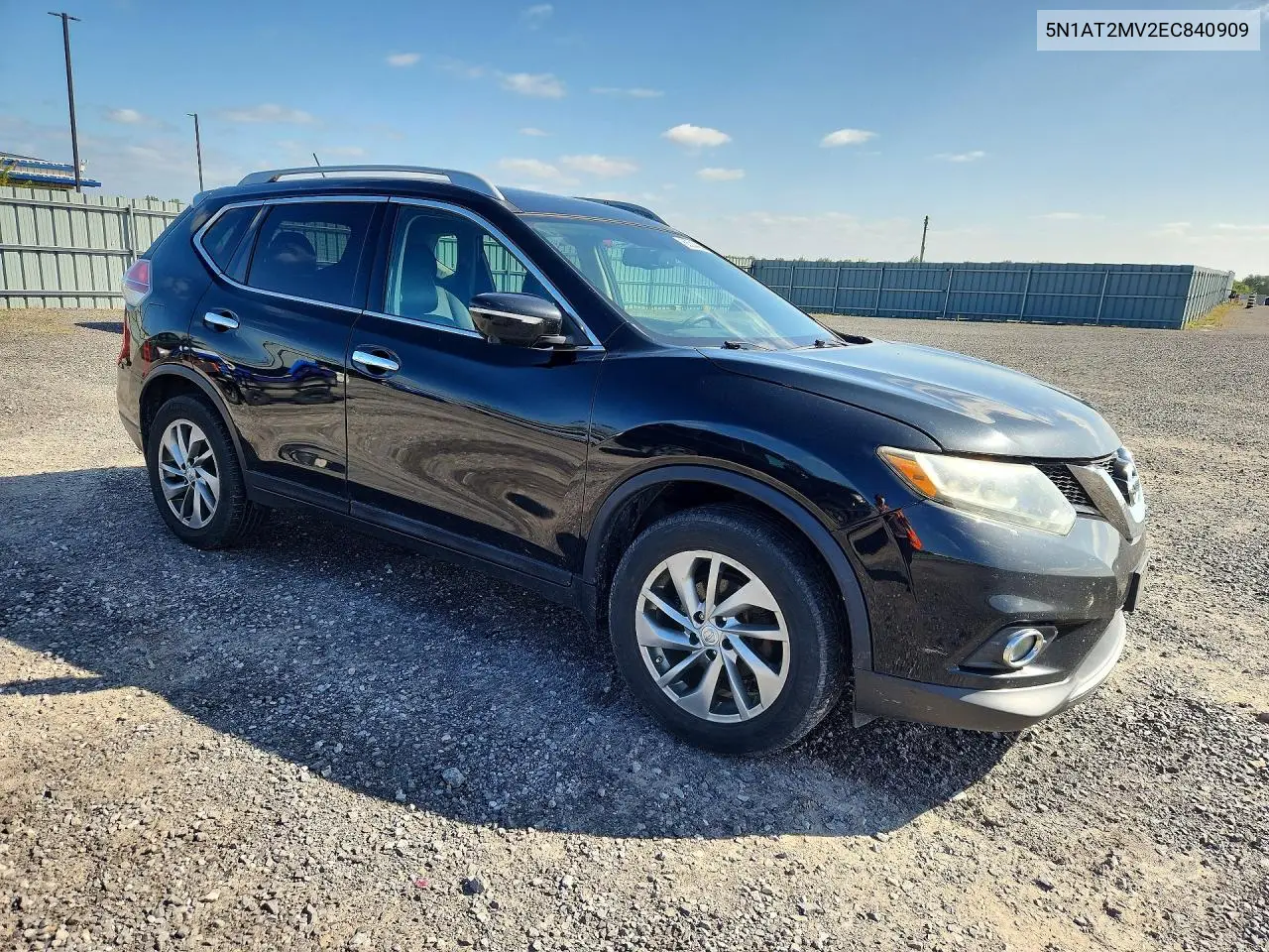 2014 NISSAN ROGUE VIN 5N1AT2MV2EC840909 — фото 4