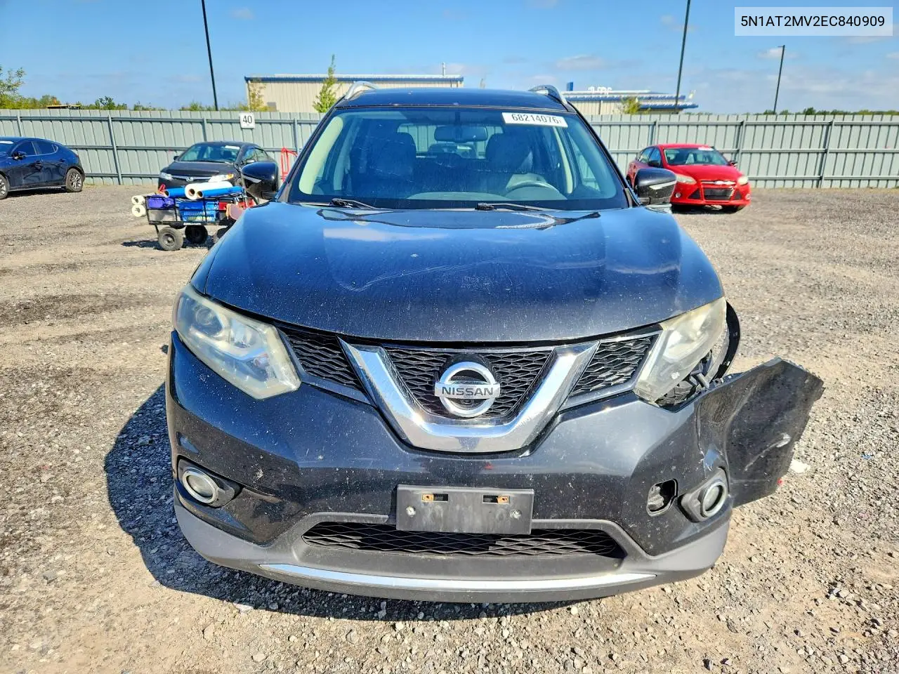 2014 NISSAN ROGUE VIN 5N1AT2MV2EC840909 — фото 5