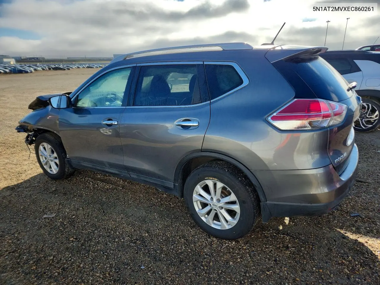 2014 NISSAN ROGUE VIN 5N1AT2MVXEC860261 — фото 2