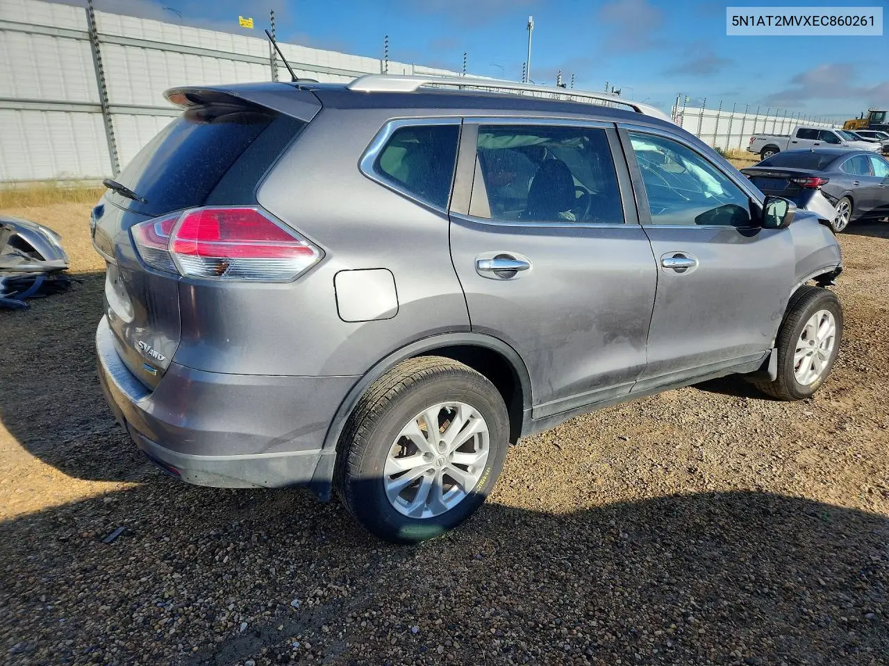 2014 NISSAN ROGUE VIN 5N1AT2MVXEC860261 — фото 3