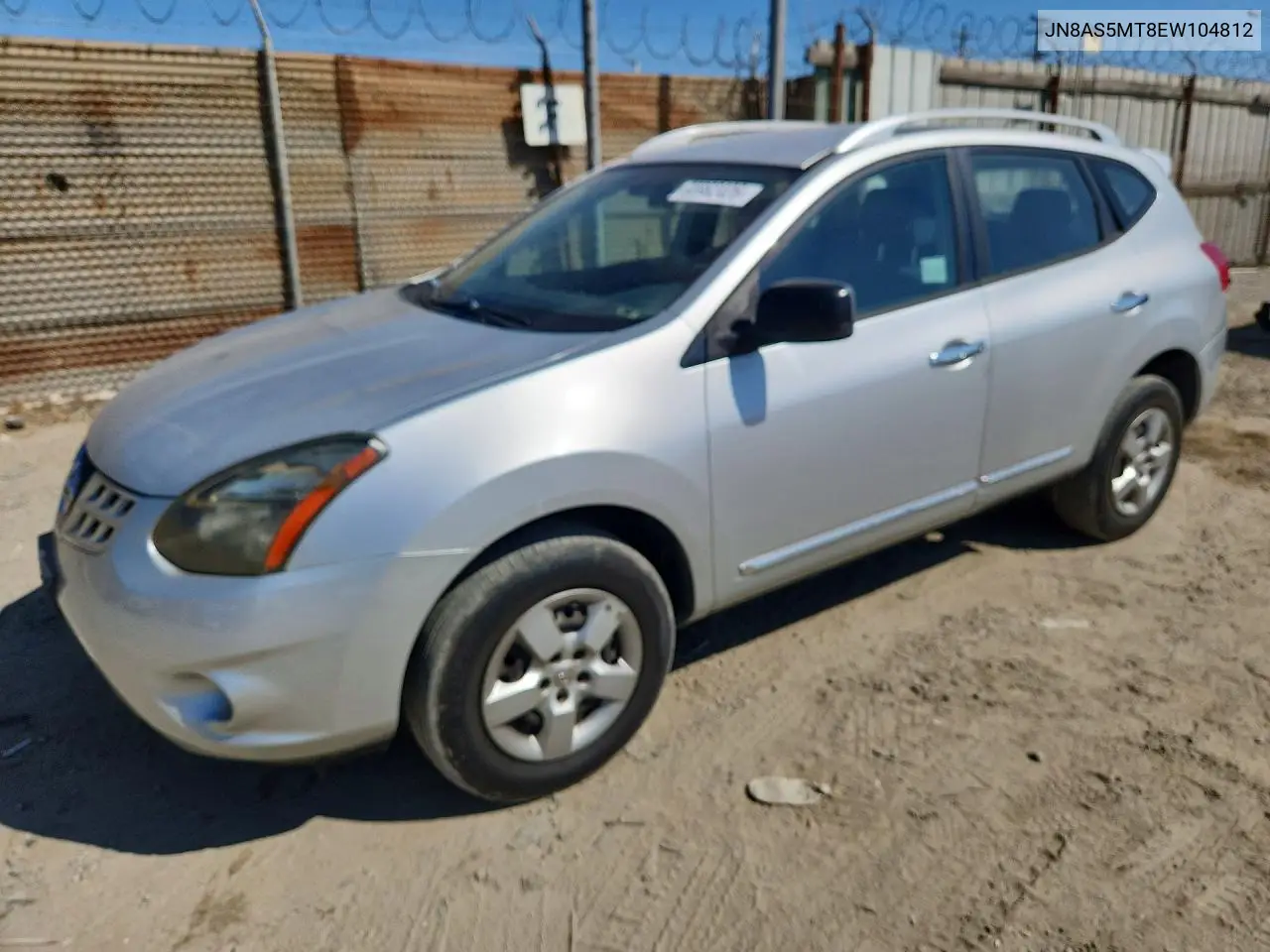 NISSAN ROGUE 2014, VIN JN8AS5MT8EW104812