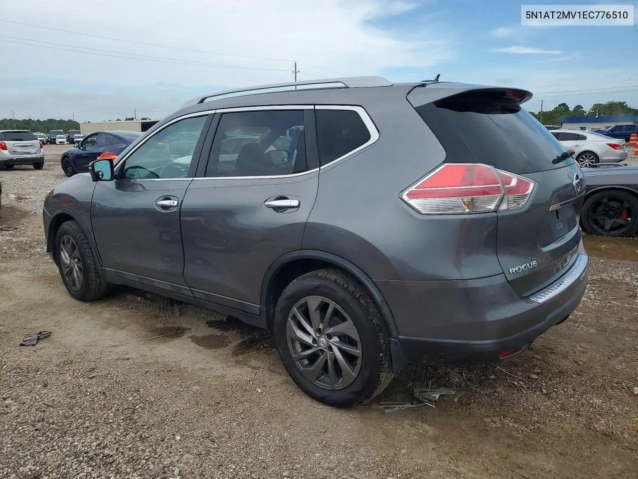 2014 NISSAN ROGUE VIN 5N1AT2MV1EC776510 — фото 2