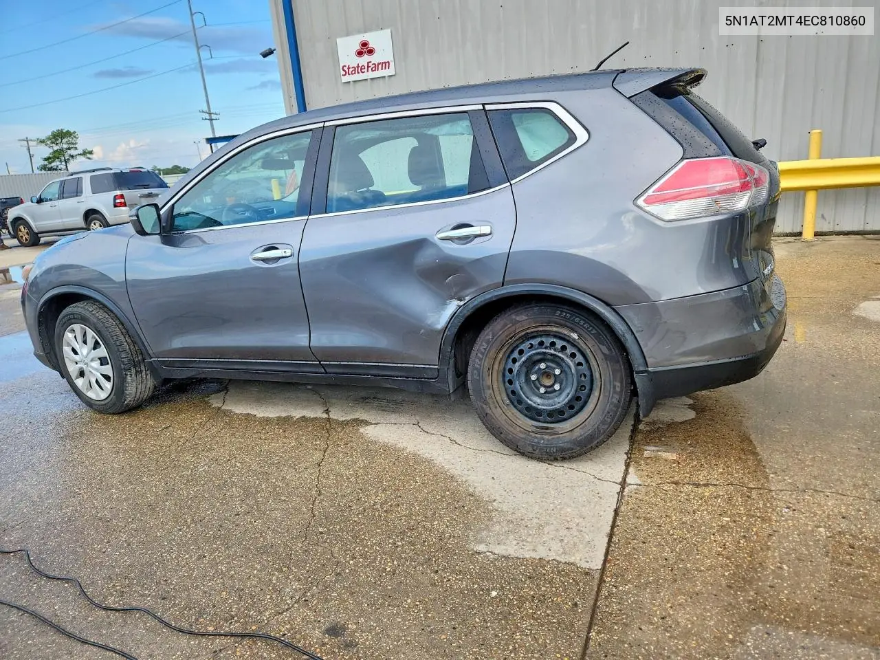 2014 NISSAN ROGUE VIN 5N1AT2MT4EC810860 — фото 2