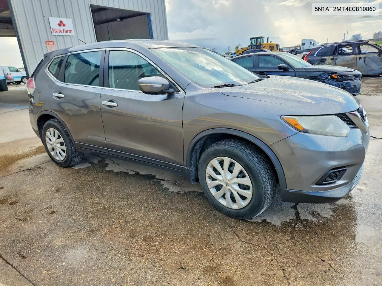 2014 NISSAN ROGUE VIN 5N1AT2MT4EC810860 — фото 4