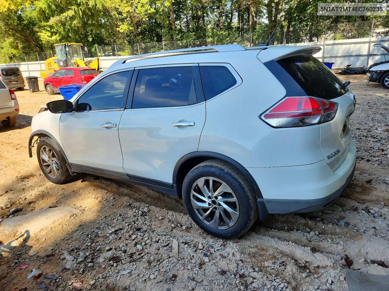 2014 NISSAN ROGUE VIN 5N1AT2MT4EC760235 — фото 2