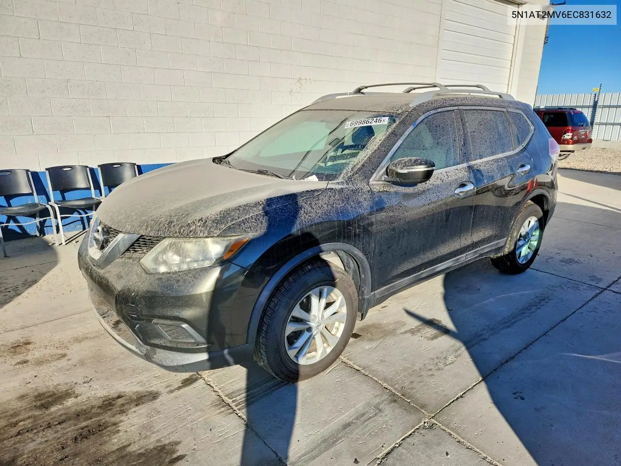 NISSAN ROGUE 2014, VIN 5N1AT2MV6EC831632