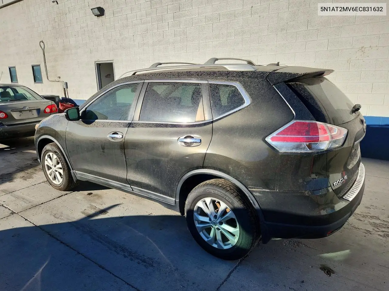 2014 NISSAN ROGUE VIN 5N1AT2MV6EC831632 — фото 2