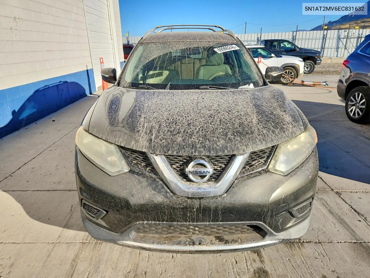 2014 NISSAN ROGUE VIN 5N1AT2MV6EC831632 — фото 5