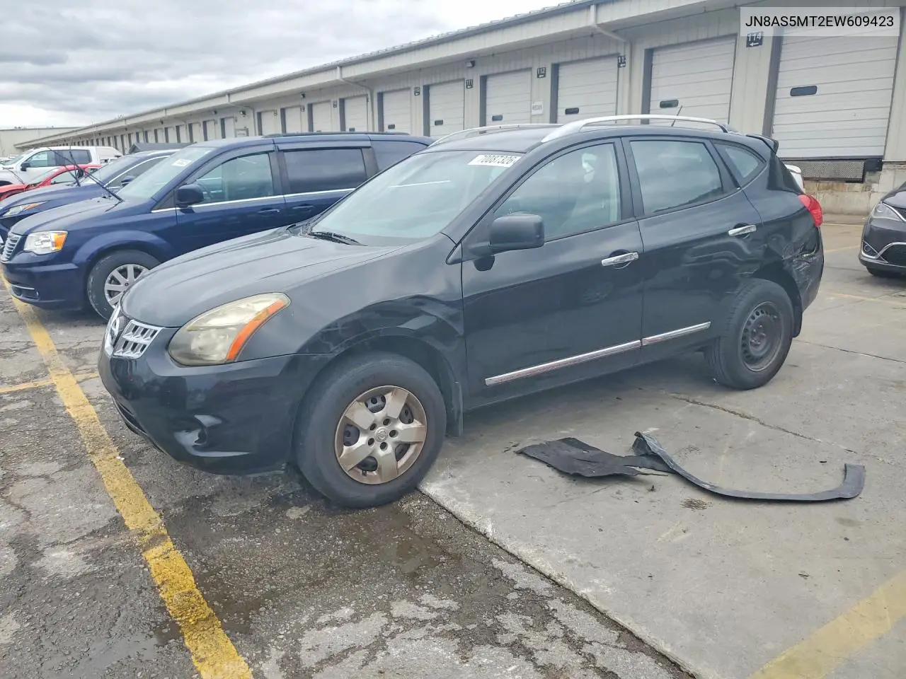 NISSAN ROGUE 2014, VIN JN8AS5MT2EW609423