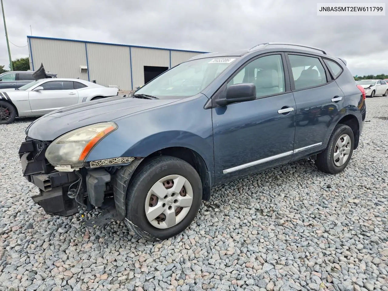 NISSAN ROGUE 2014, VIN JN8AS5MT2EW611799