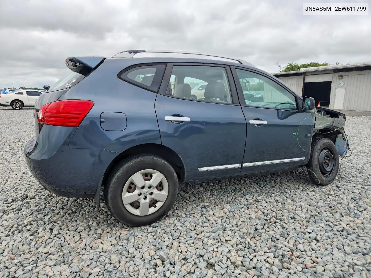 2014 NISSAN ROGUE VIN JN8AS5MT2EW611799 — фото 3