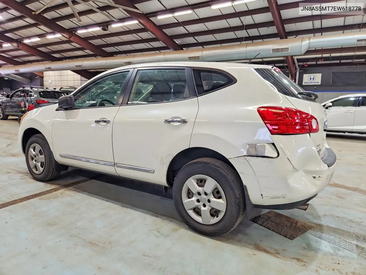 2014 NISSAN ROGUE VIN JN8AS5MT7EW618778 — фото 2
