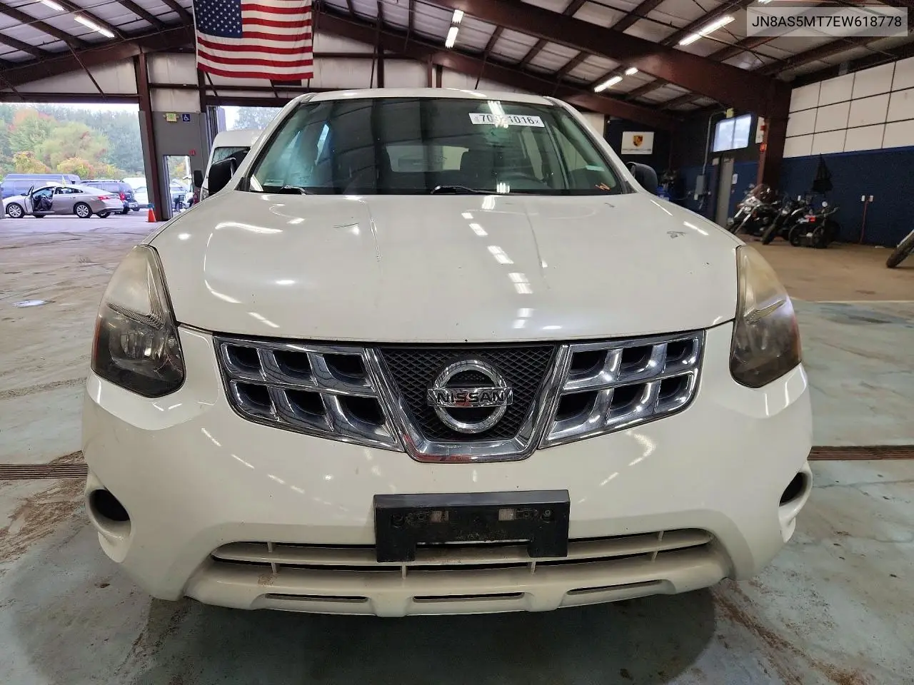 2014 NISSAN ROGUE VIN JN8AS5MT7EW618778 — фото 5
