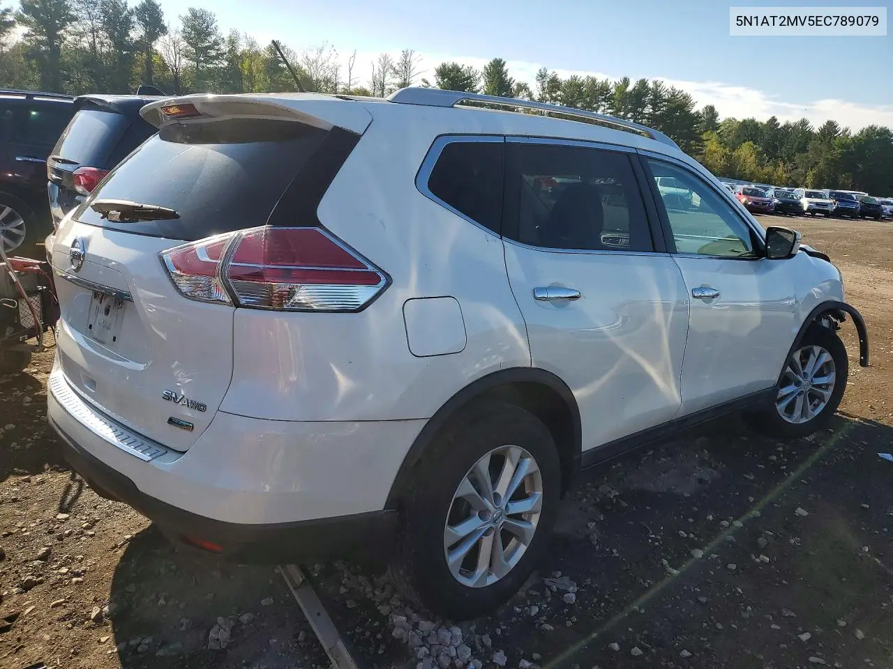 2014 NISSAN ROGUE VIN 5N1AT2MV5EC789079 — фото 3