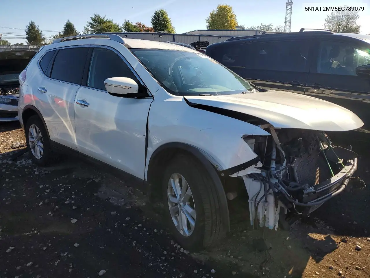 2014 NISSAN ROGUE VIN 5N1AT2MV5EC789079 — фото 4