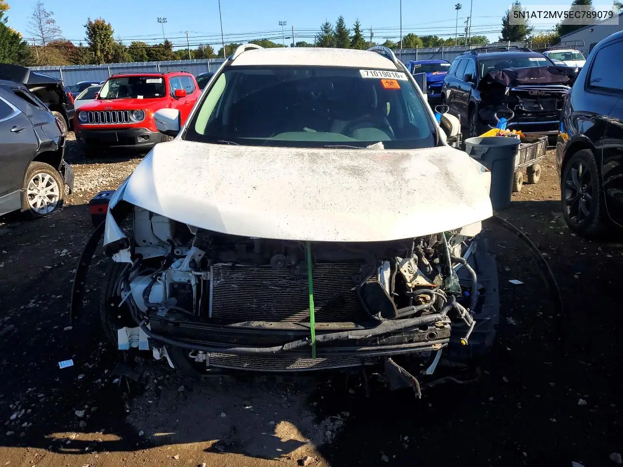 2014 NISSAN ROGUE VIN 5N1AT2MV5EC789079 — фото 5