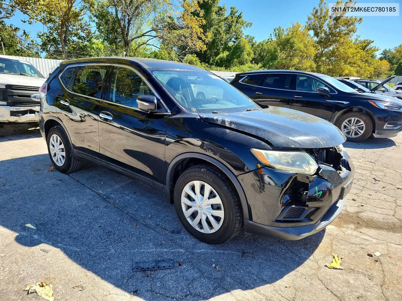 2014 NISSAN ROGUE VIN 5N1AT2MK6EC780185 — фото 4