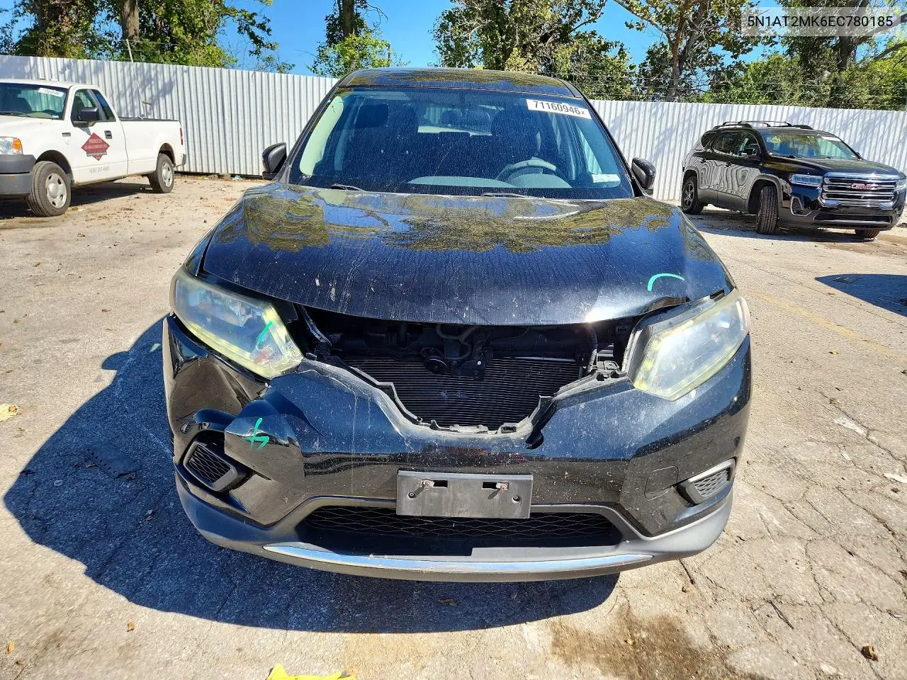 2014 NISSAN ROGUE VIN 5N1AT2MK6EC780185 — фото 5