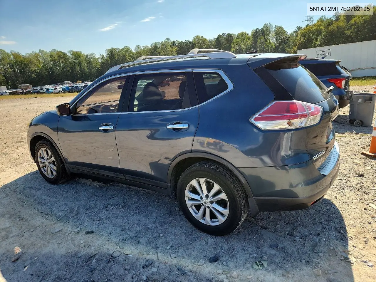 2014 NISSAN ROGUE VIN 5N1AT2MT7EC782195 — фото 2