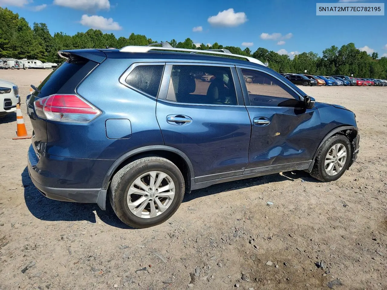 2014 NISSAN ROGUE VIN 5N1AT2MT7EC782195 — фото 3