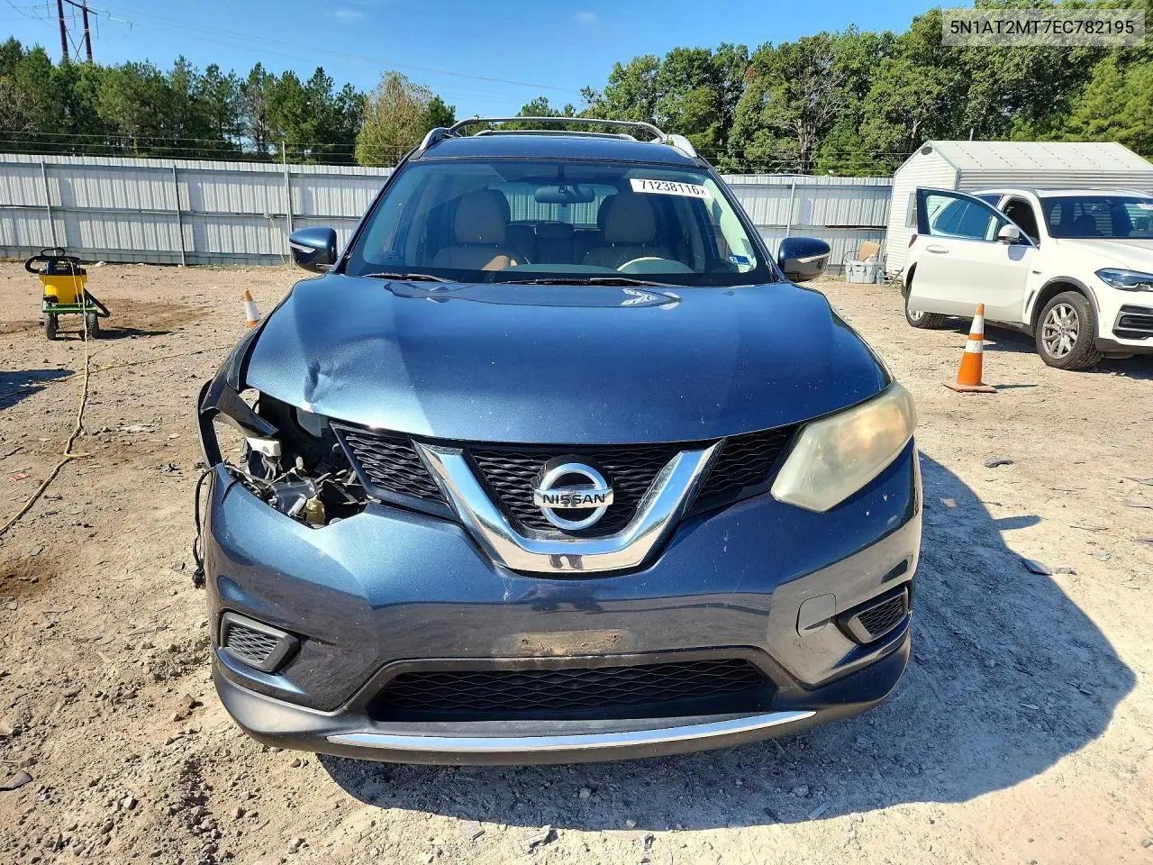2014 NISSAN ROGUE VIN 5N1AT2MT7EC782195 — фото 5