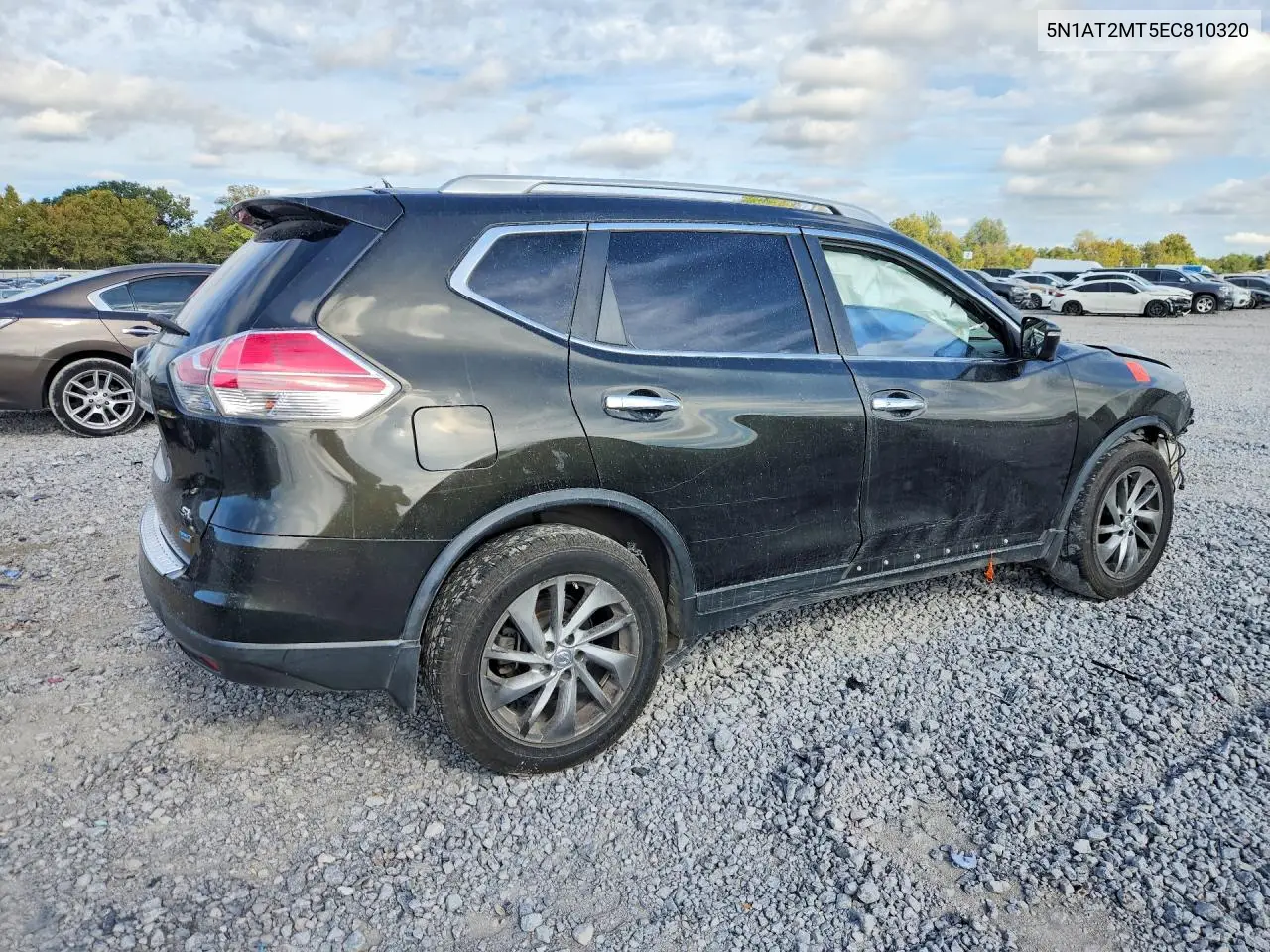 2014 NISSAN ROGUE VIN 5N1AT2MT5EC810320 — фото 3