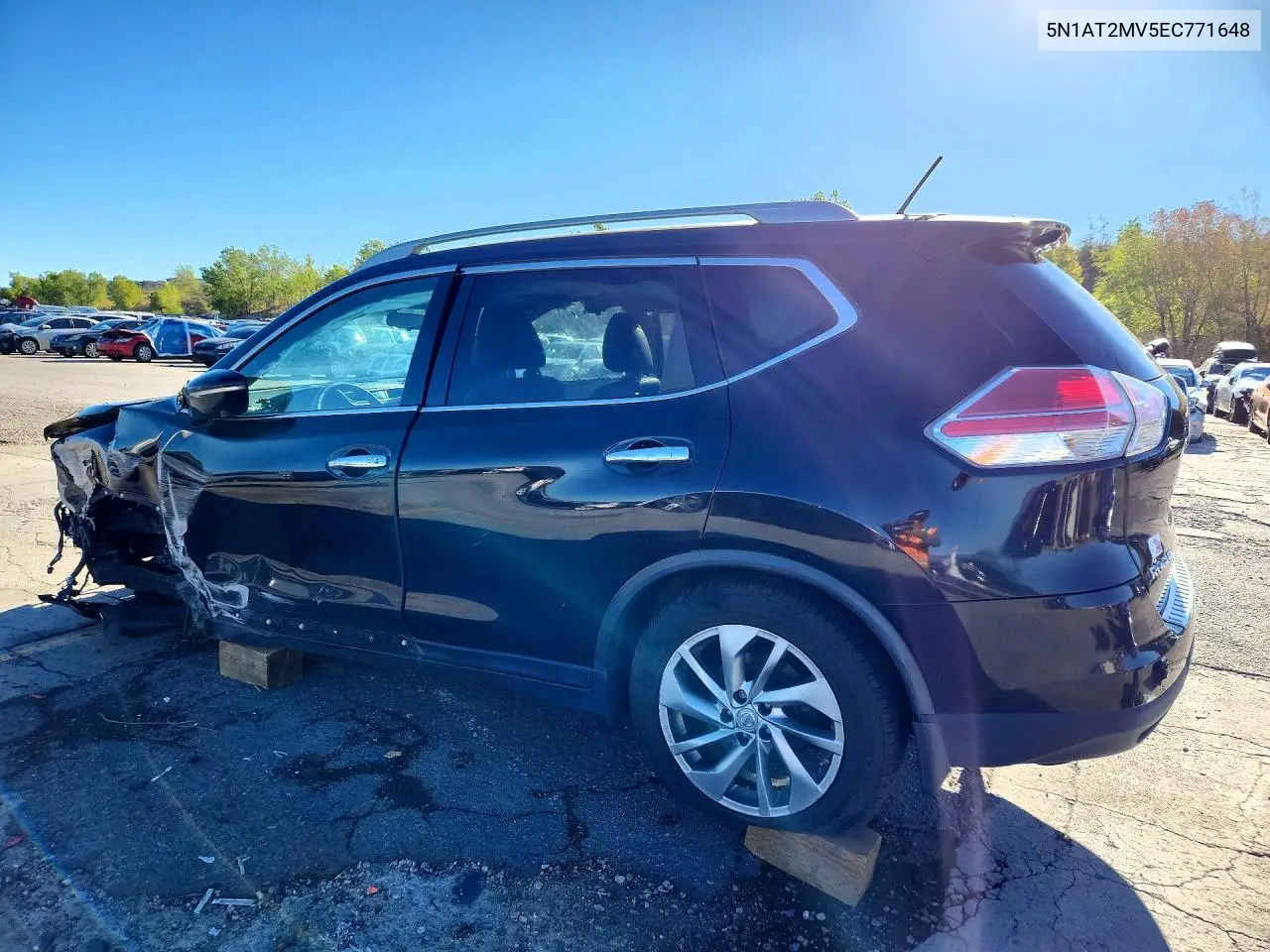2014 NISSAN ROGUE VIN 5N1AT2MV5EC771648 — фото 2