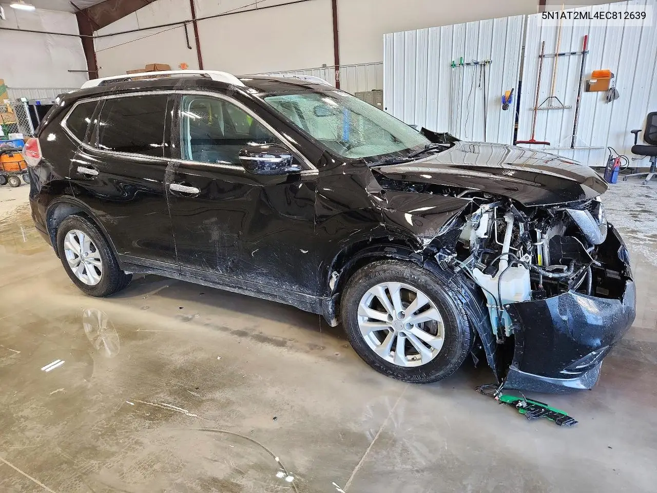 2014 NISSAN ROGUE VIN 5N1AT2ML4EC812639 — фото 4