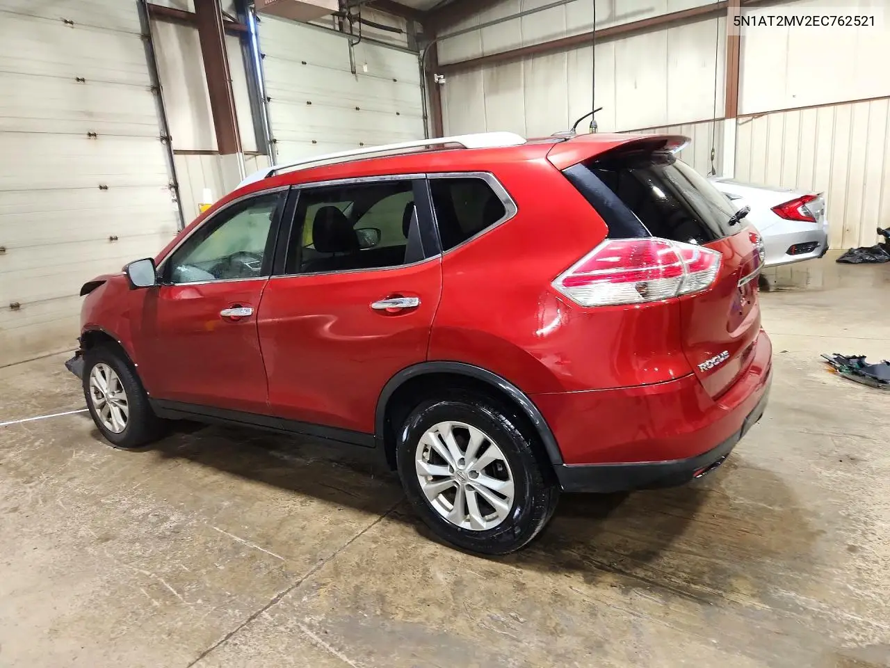 2014 NISSAN ROGUE VIN 5N1AT2MV2EC762521 — фото 2