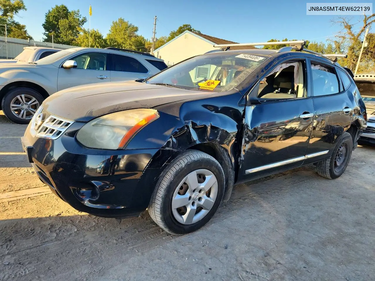 NISSAN ROGUE 2014, VIN JN8AS5MT4EW622139