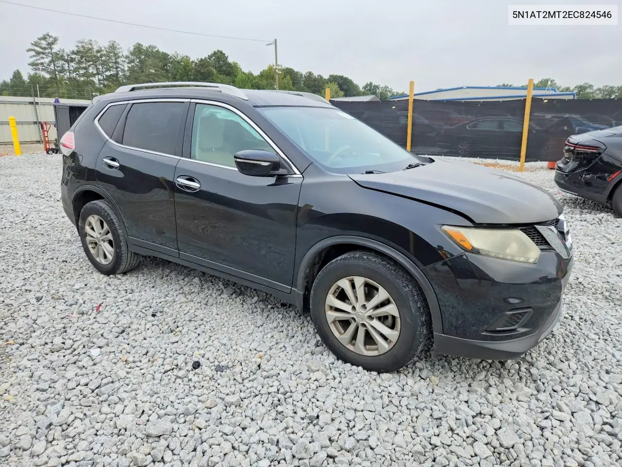 2014 NISSAN ROGUE VIN 5N1AT2MT2EC824546 — фото 4