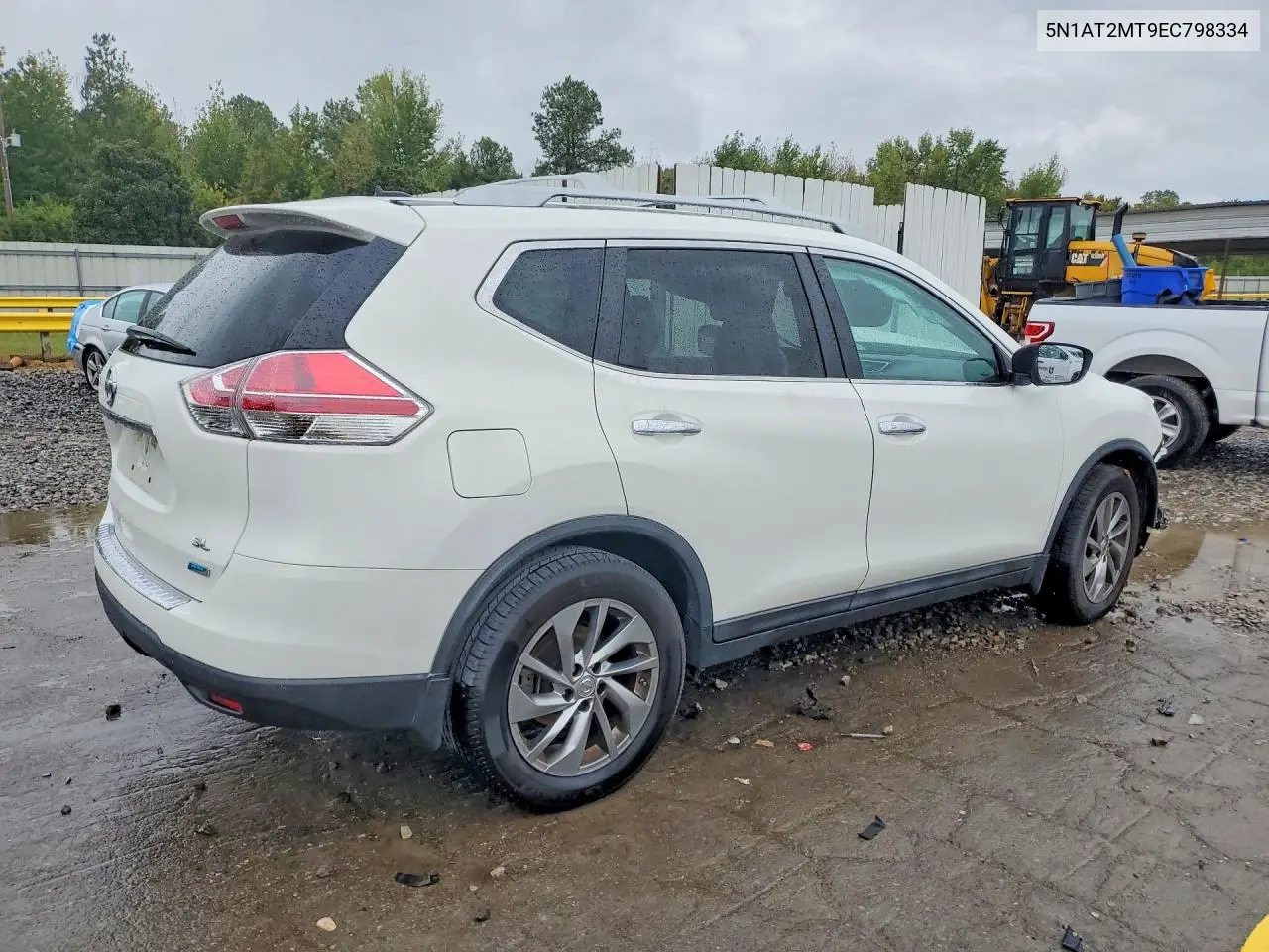 2014 NISSAN ROGUE VIN 5N1AT2MT9EC798334 — фото 3