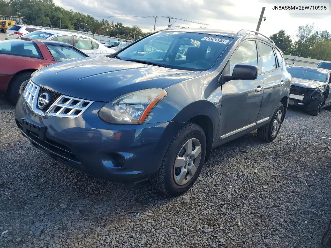 NISSAN ROGUE 2014, VIN JN8AS5MV2EW710995