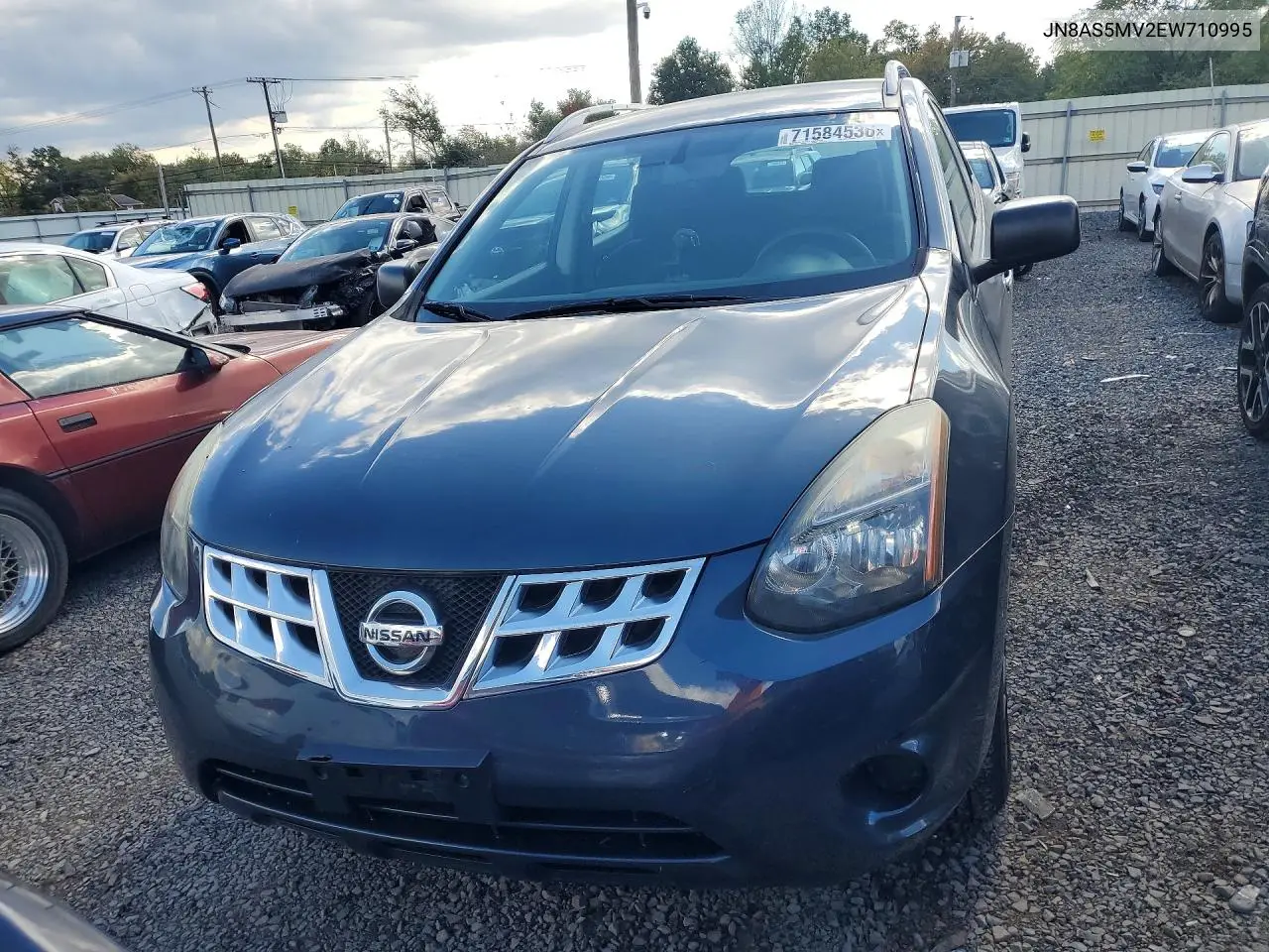 2014 NISSAN ROGUE VIN JN8AS5MV2EW710995 — фото 5