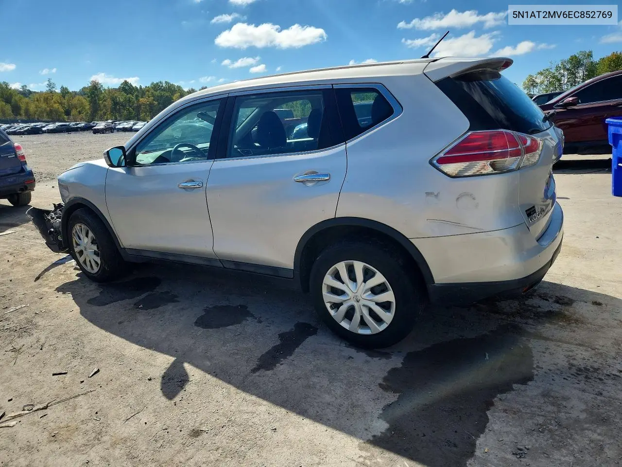 2014 NISSAN ROGUE VIN 5N1AT2MV6EC852769 — фото 2