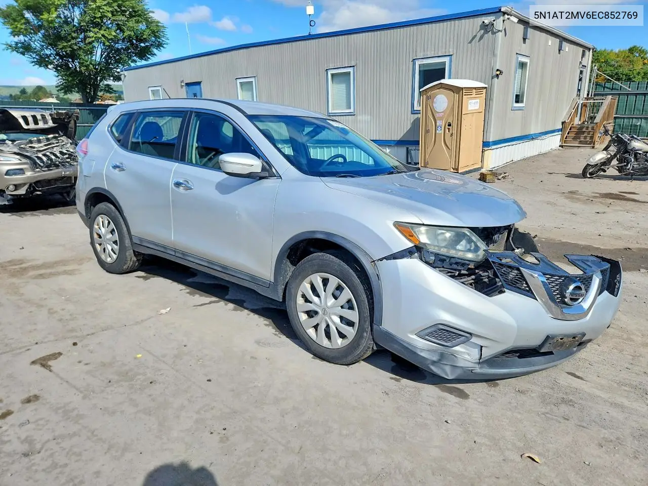 2014 NISSAN ROGUE VIN 5N1AT2MV6EC852769 — фото 4
