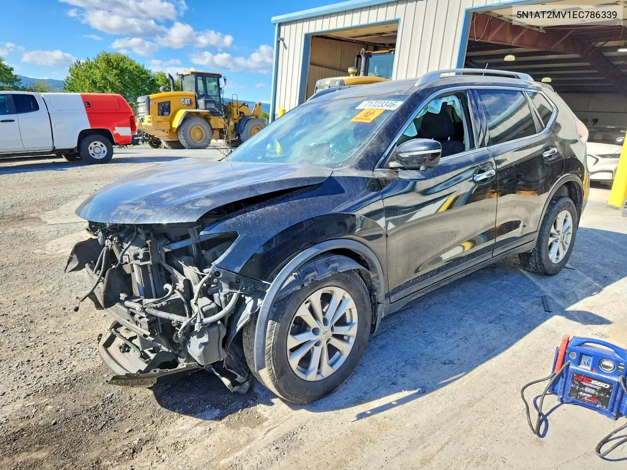 NISSAN ROGUE 2014, VIN 5N1AT2MV1EC786339