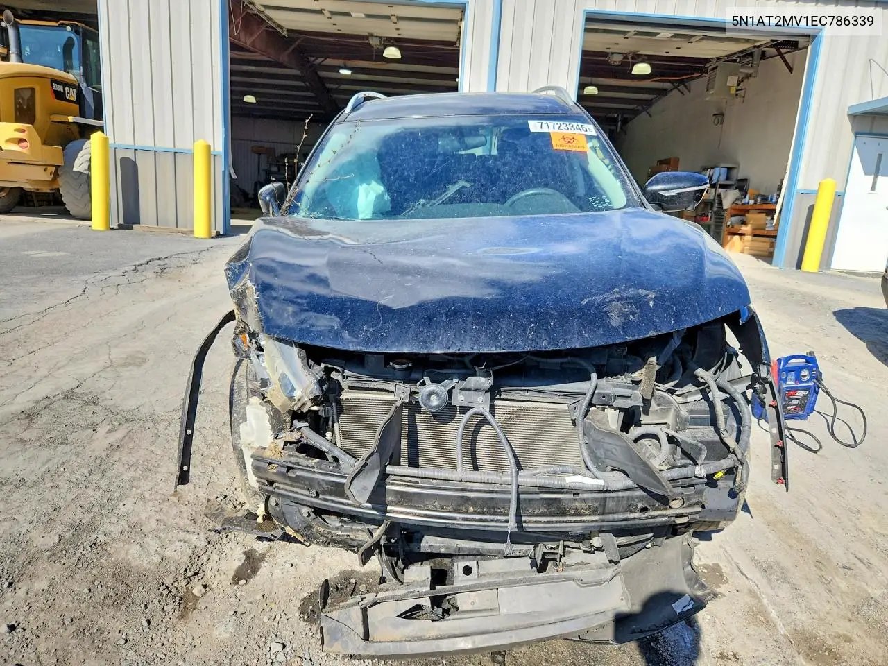 2014 NISSAN ROGUE VIN 5N1AT2MV1EC786339 — фото 5