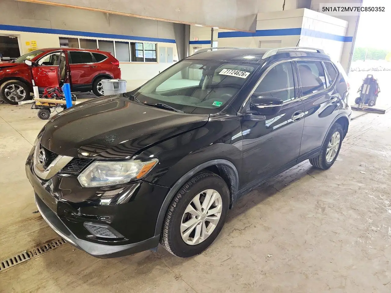 NISSAN ROGUE 2014, VIN 5N1AT2MV7EC850352